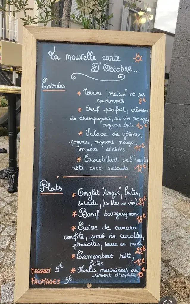 Menu_Chez Lisette bar restaurant guinguette blanzat_Blanzat_imagen_1