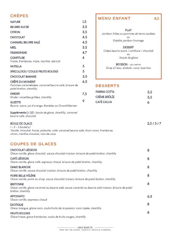 Menu_CHEZ SUZETTE_Châteaubourg_immagine_2