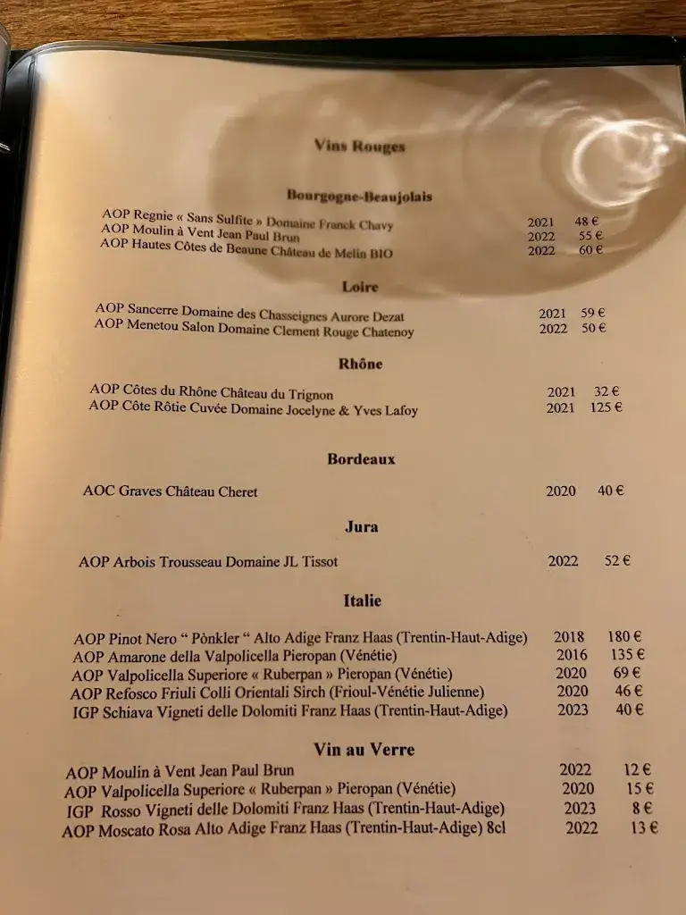 Menu_Restaurant Erasmo_Carhaix-Plouguer_image_1