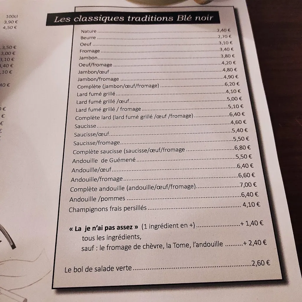 Menu_Creperie Ty Gwechall_Carhaix-Plouguer_image_1