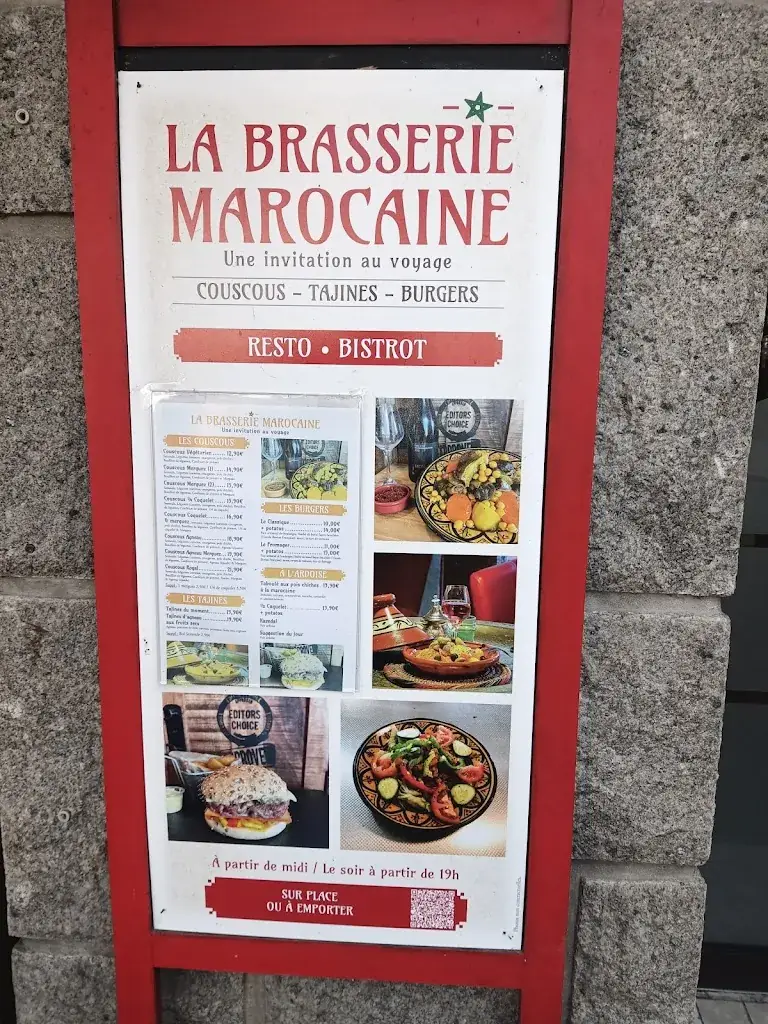 Menu_La Brasserie Marocaine_Carhaix-Plouguer_image_2