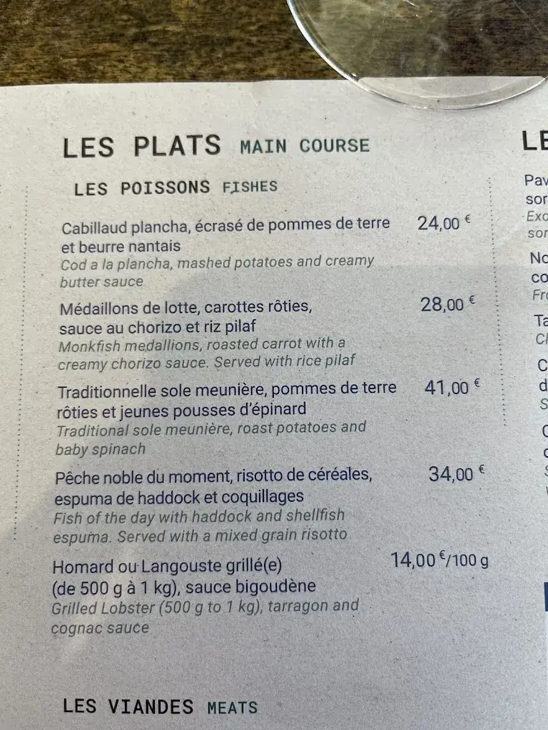 Menu_Le Café du Port_Combrit_image_2