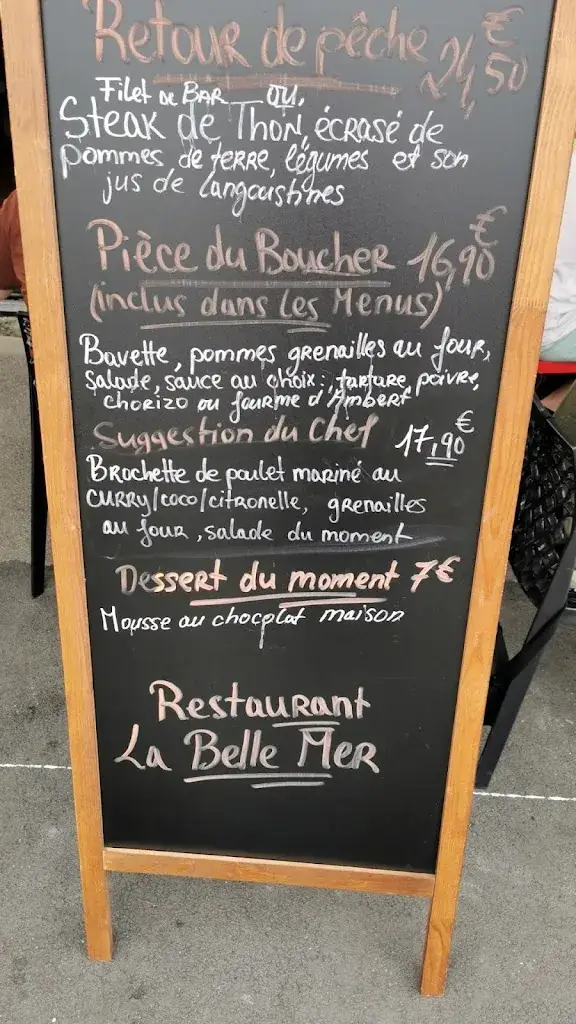 Menu_Restaurant La Belle Mer Cancale_Cancale_immagine_3