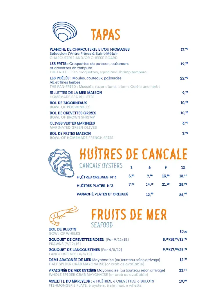 Menu_Plouf Restaurant Cancale_Cancale_image_4