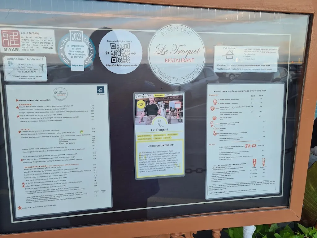 Menu_Restaurant Le Troquet_Cancale_image_4