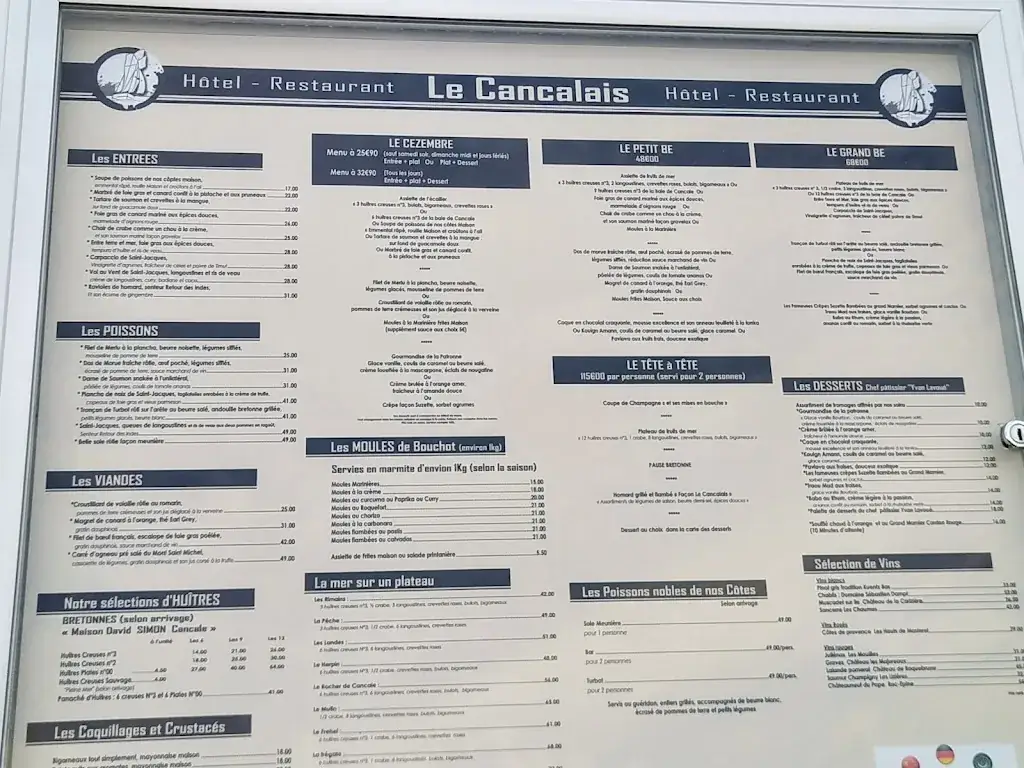 Menu_Le Cancalais_Cancale_image_1