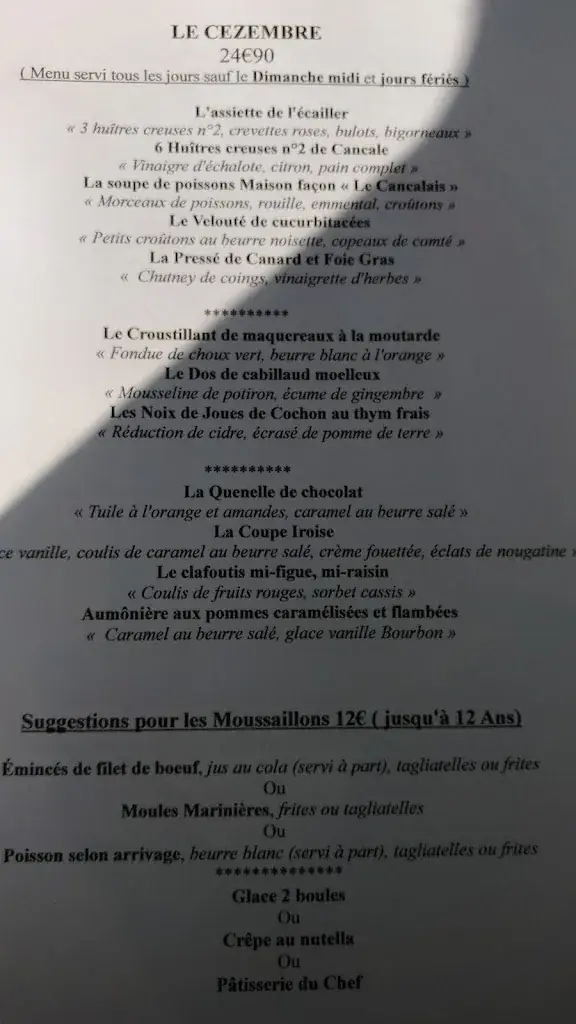 Menu_Le Cancalais_Cancale_image_4