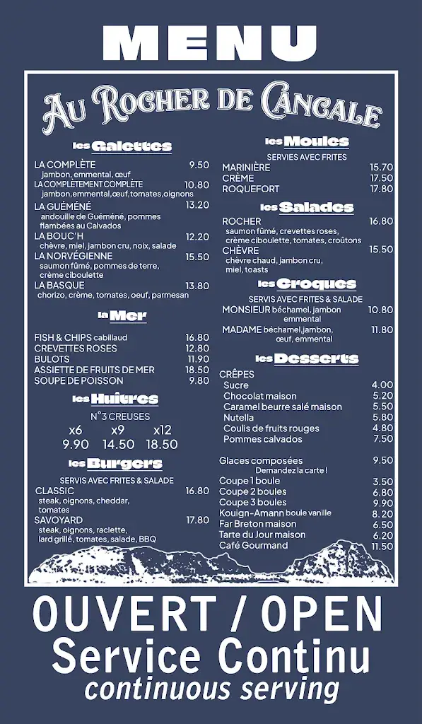 Menu_Au Rocher de Cancale_Cancale_image_1