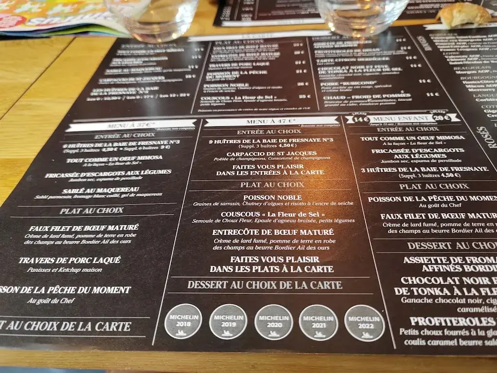 Menu_La Fleur de Sel_Dinan_image_3