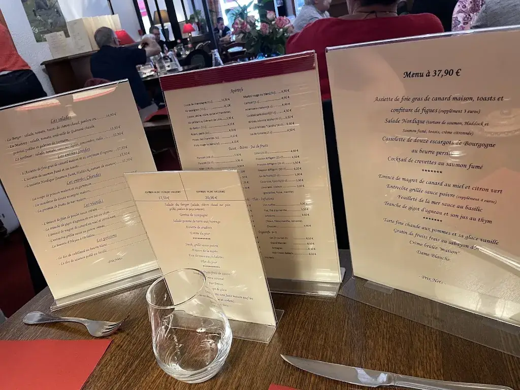 Menü_Restaurant Le Martray_Pontivy_Bild_1