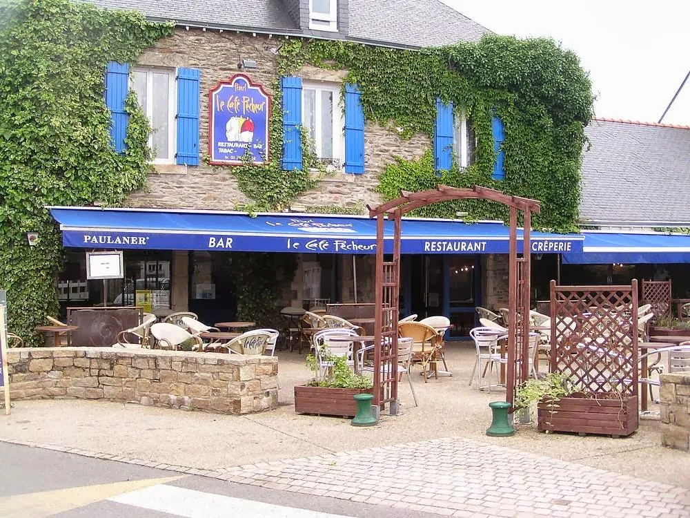 Le Café Pêcheur restaurant in Damgan