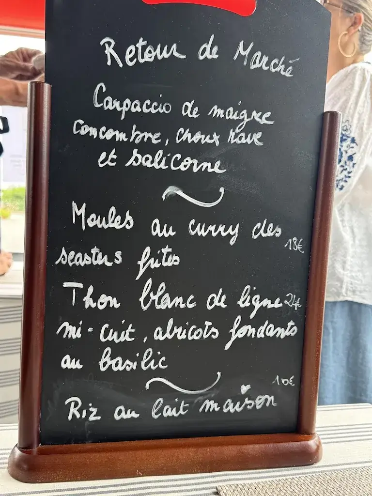 Menu_Le Bistrot de la Mer chez Aurélie_Damgan_image_1