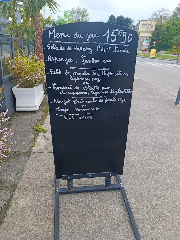 Menu_Restaurant du Vieux Château: Cuisine traditionnelle Moules frites en saison proche St-Jacut St-Cast Côtes-d'Armor Bretagne_Créhen_image_4