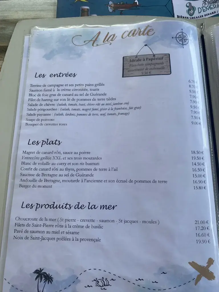 Menu_Au Gré du Vent_Créhen_immagine_2