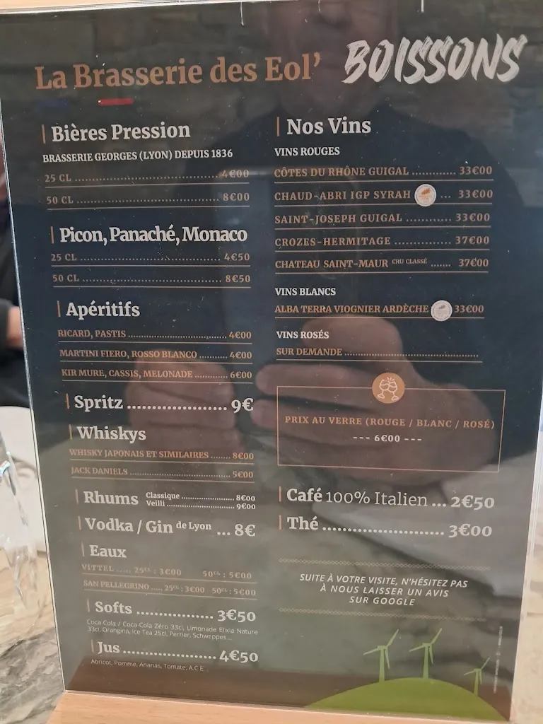 La Brasserie des Eol'_Saint-Vulbas_menu_image_1
