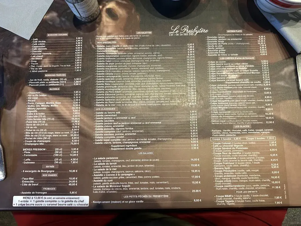 Menu_Crêperie le Presbytère_Créhen_image_4