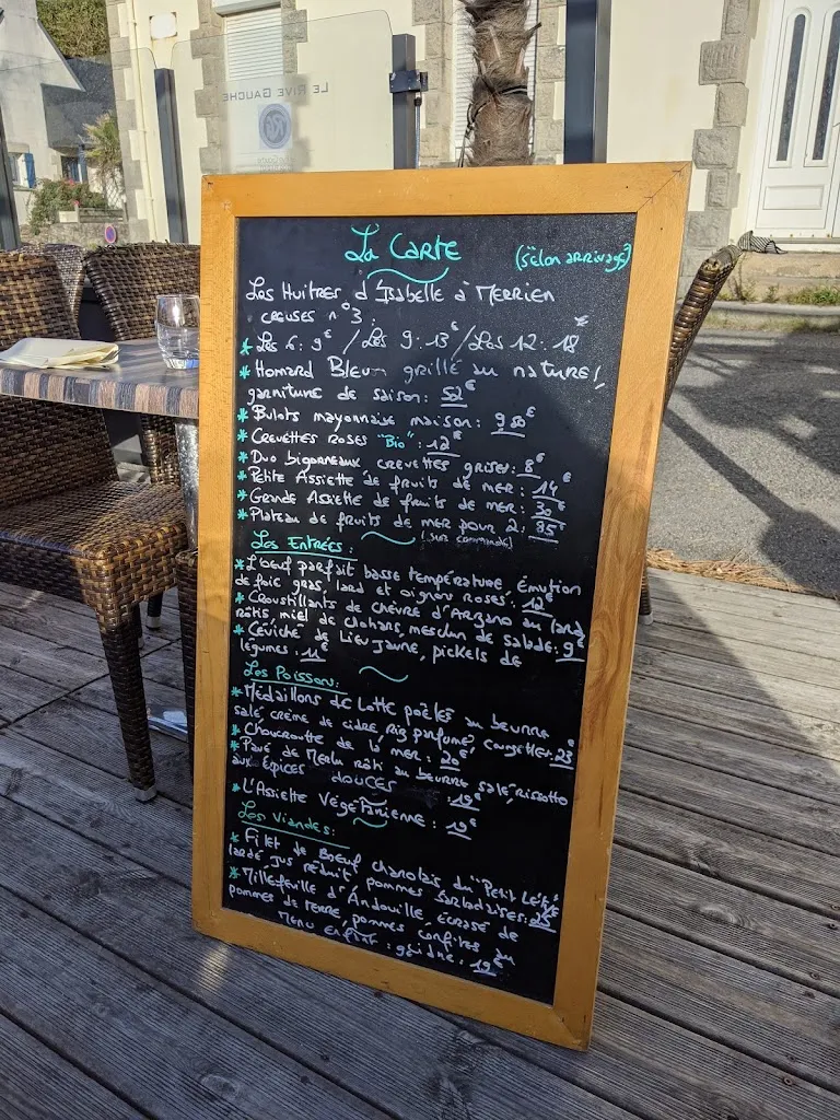 Menu_Restaurant Le Rive Gauche_Clohars-Carnoët_image_1