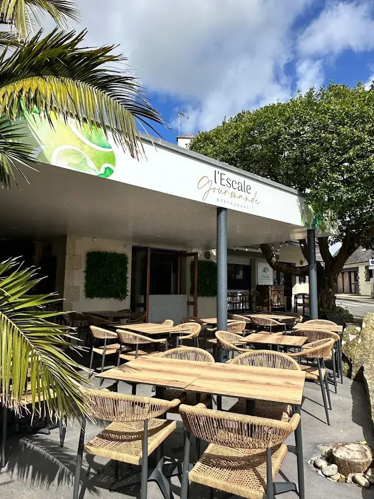 L' Escale Gourmande Les Embruns Le Pouldu restaurant in Clohars-Carnoët