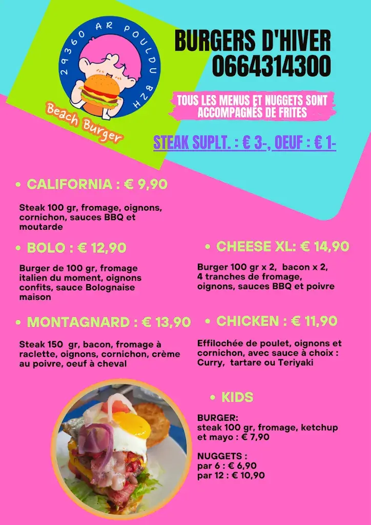 Menu_Beach Burger_Clohars-Carnoët_image_2