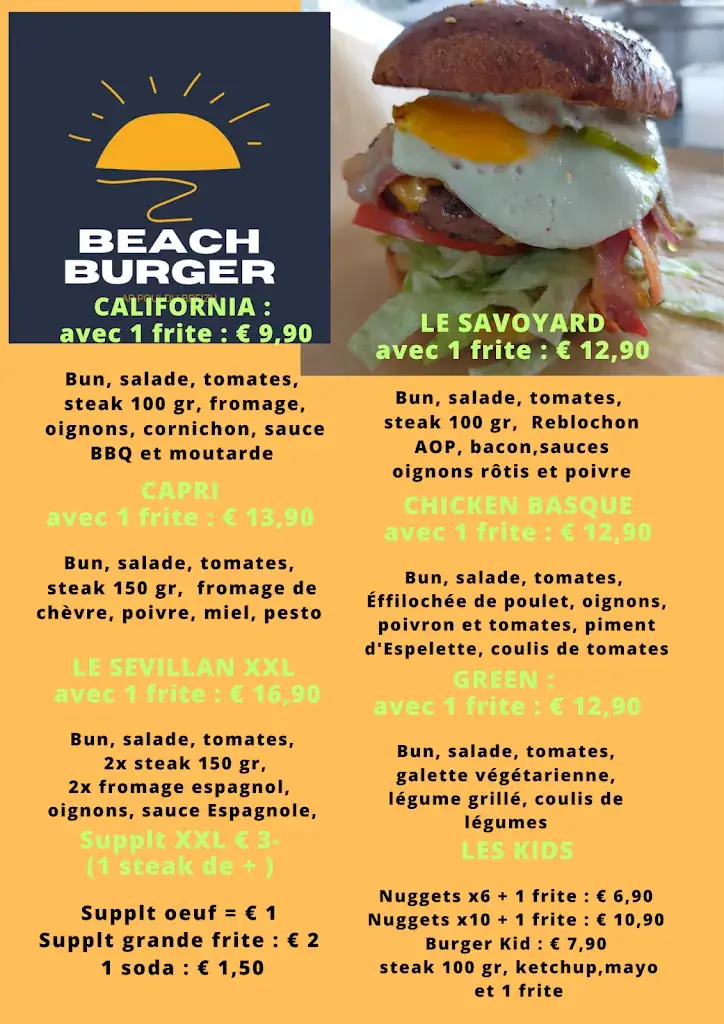 Menu_Beach Burger_Clohars-Carnoët_image_3