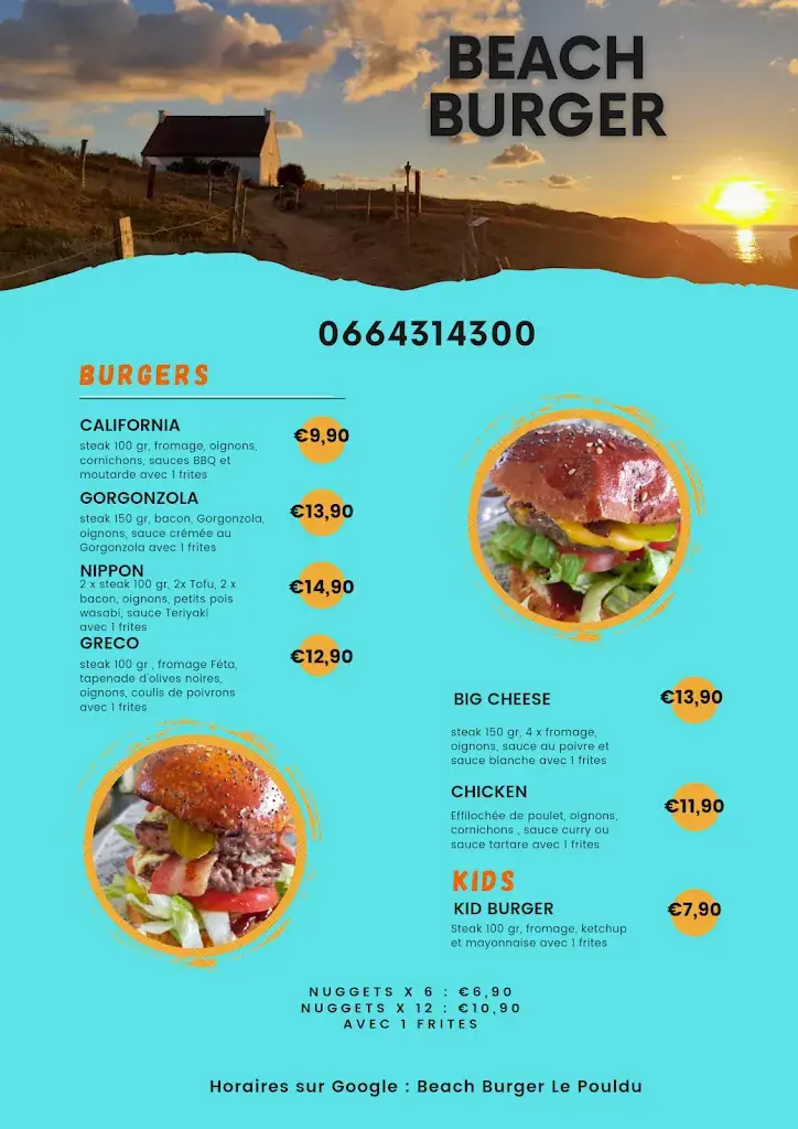 Menu_Beach Burger_Clohars-Carnoët_image_4