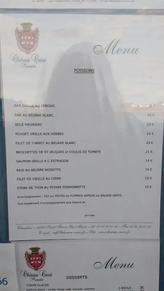 Menü_Restaurant Chez Clément Portier_Clohars-Carnoët_Bild_3