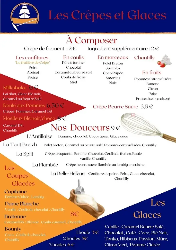 Menu_La Goélette_Clohars-Carnoët_image_1