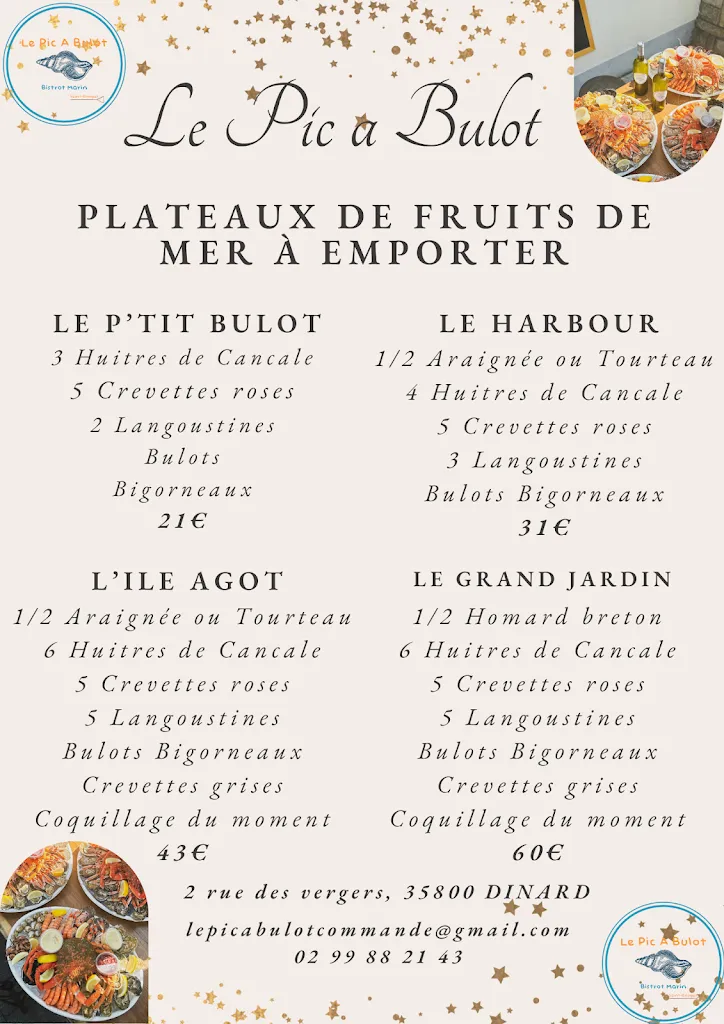 Menu_Le Pic A Bulot_Dinard_image_2