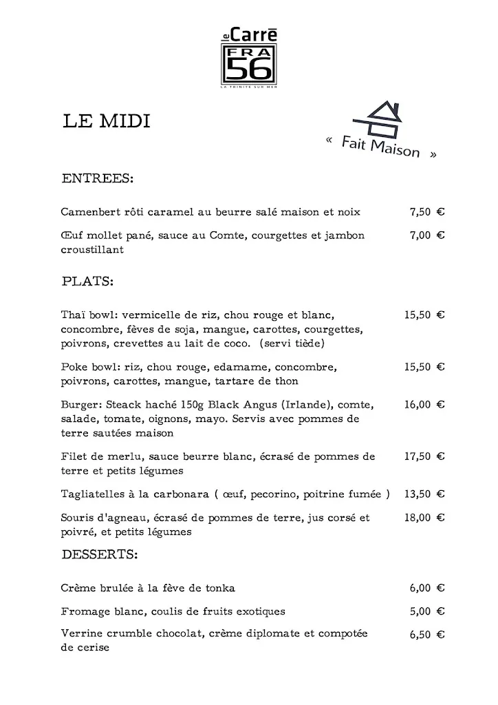 Menu_Le Carré 56_Trinité-sur-Mer_image_4