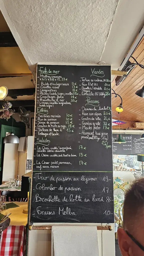 Menu_Restaurant Le Quai_Trinité-sur-Mer_image_1