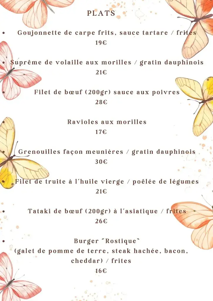 Menu_Auberge de Birieux_Birieux_image_2