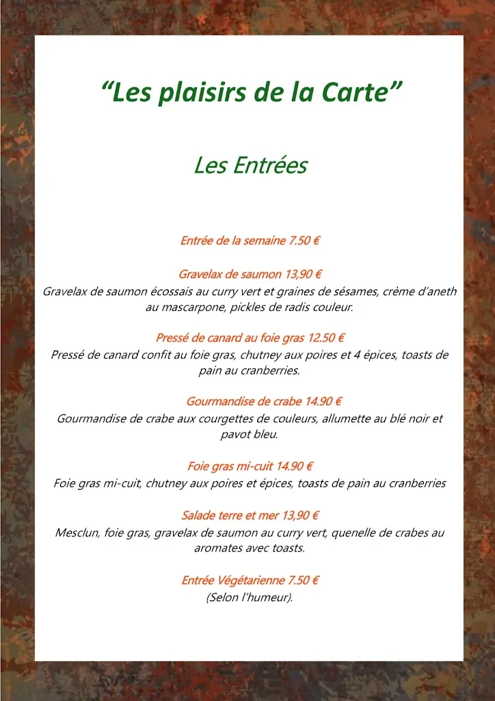 Menu_Le Drennec 
