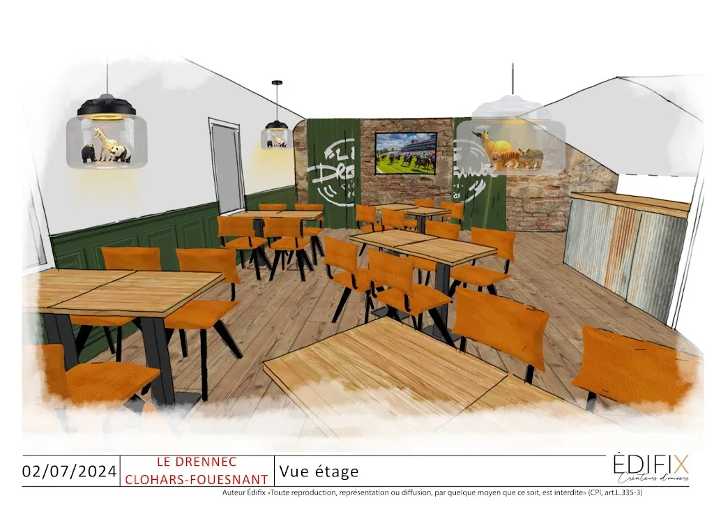 Le Drennec " Cantine et Buvette" Bar/Tabac/Loto/Restaurant restaurant in Clohars-Fouesnant