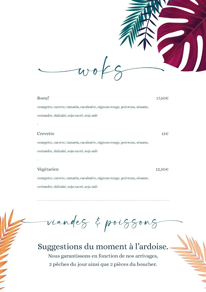 Menu_Bar Restaurant le Prad_Clohars-Fouesnant_image_4