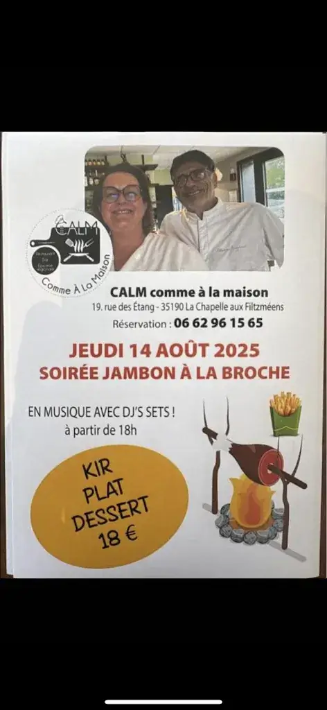 Menu_CALM Comme à la maison_Chapelle-aux-Filtzméens_immagine_2