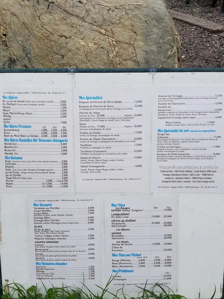 Menu_Les Cabrettes_Chapelle-d'Abondance_immagine_1