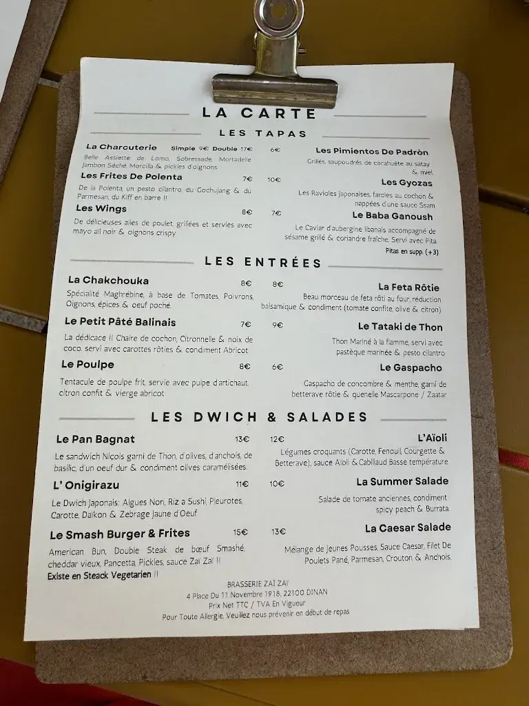 Menu_Brasserie Zaï Zaï_Dinan_image_2