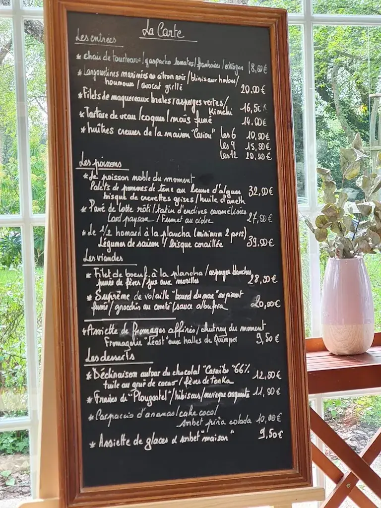 Menu_La Ferme de l'Odet_Quimper_image_1