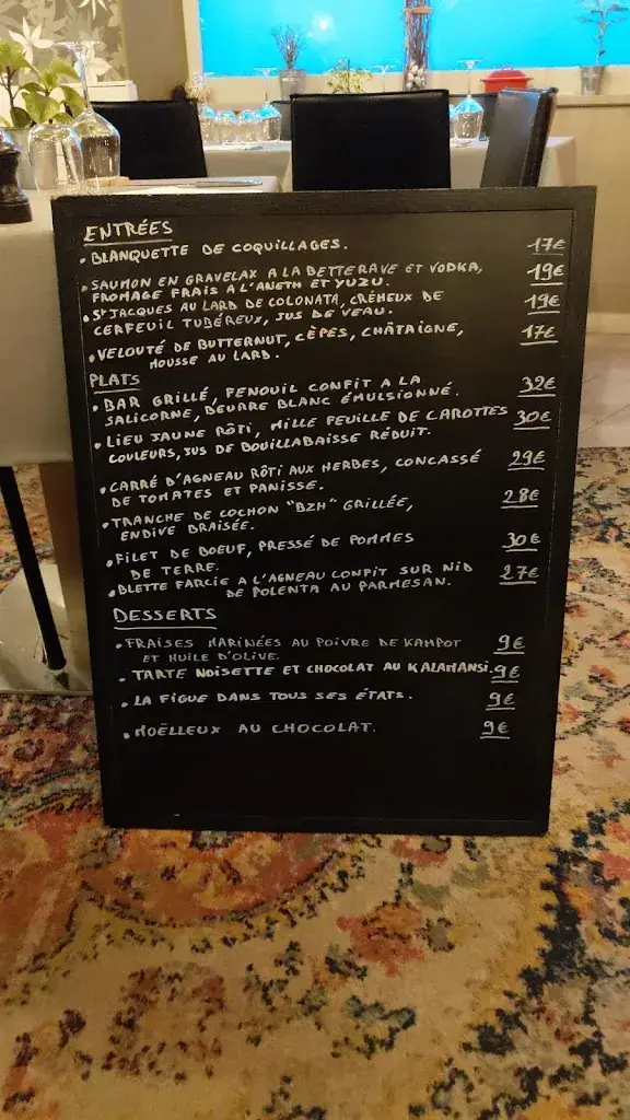 Menu_La Maison des Mets_Gouesnou_image_1