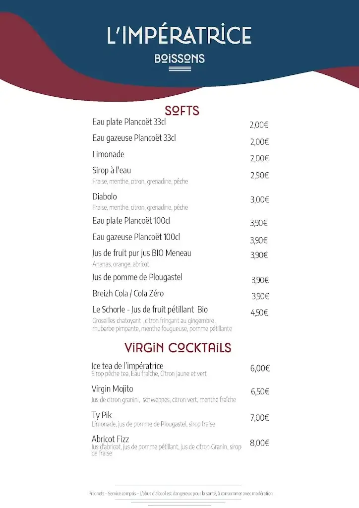Menu_L'Impératrice by Breizhine – Restaurant Crêperie & Épicerie fine_Plougastel-Daoulas_immagine_3
