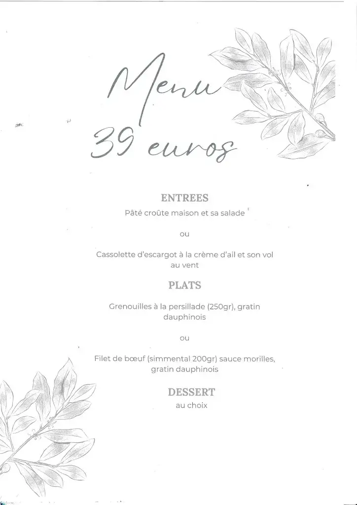 Menu_Auberge du Grand Birieux_Birieux_image_3