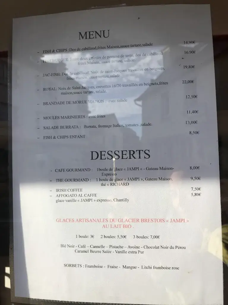 Menu_KERILAN CAFE - Fish & chips-_Binic-Étables-sur-Mer_image_1