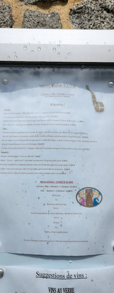 Menü_Manoir Le Quatre Saisons_Saint-Brieuc_Bild_3