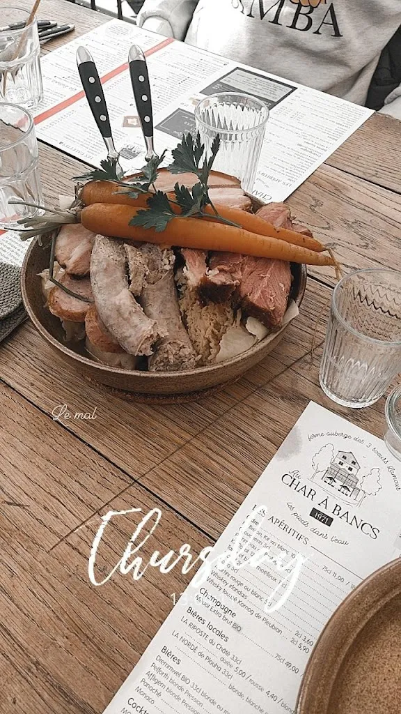 Menu_Au Char à Bancs, Ferme Auberge Crêperie à Plélo 22170 Côtes d'Armor en Bretagne_Plélo_image_6