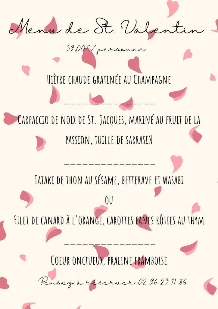 Menu_Bistrot de la Rade_Perros-Guirec_image_3