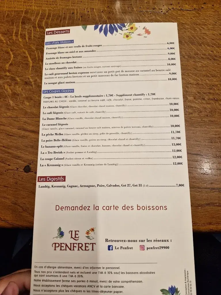 Menu_Le Penfret_Concarneau_image_3