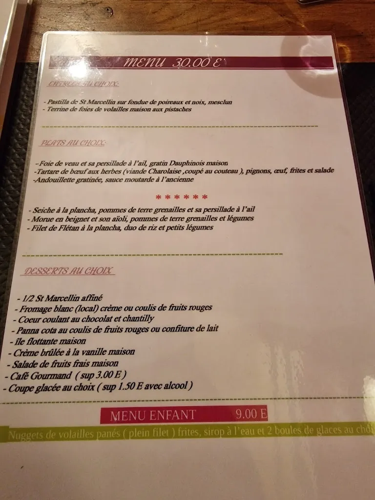 Menu_Restaurant LA CAVE_Meximieux_immagine_3