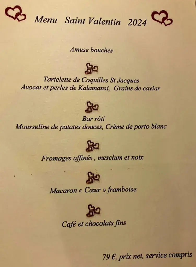 Menu_Restaurant La Coquille_Concarneau_image_1