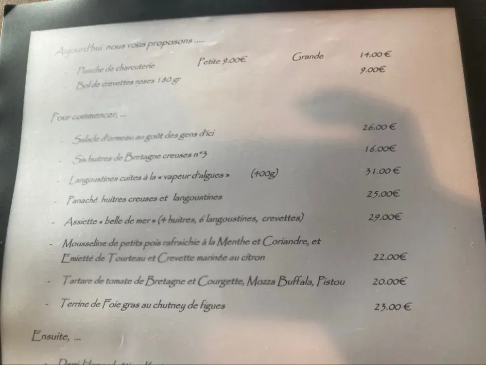 Menu_Restaurant La Coquille_Concarneau_image_4