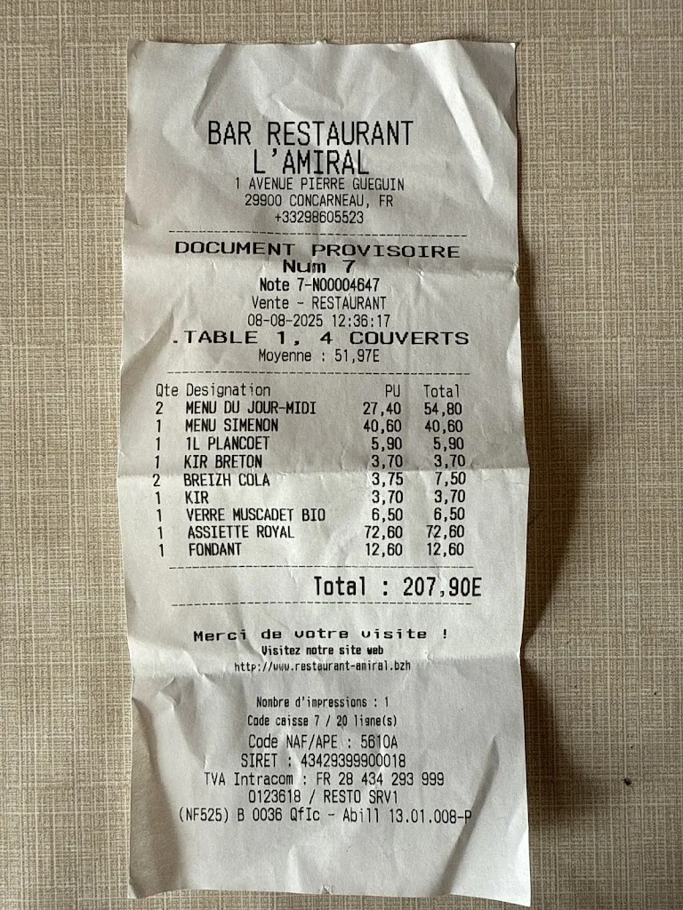 Kamal Mohindra_L'Amiral_Concarneau_recensione